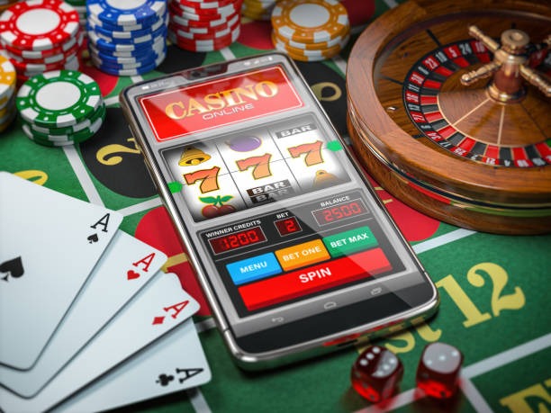 Mobile device showing account balance